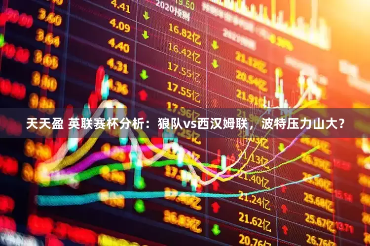 天天盈 英联赛杯分析：狼队vs西汉姆联，波特压力山大？