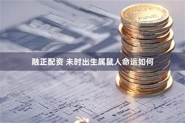 融正配资 未时出生属鼠人命运如何